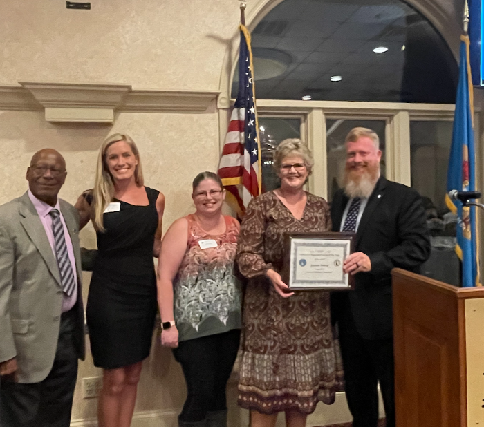 Photo of Millsboro Town Clerk Joanne Dorey Awarded 2022 Delaware Municipal Clerk of the Year